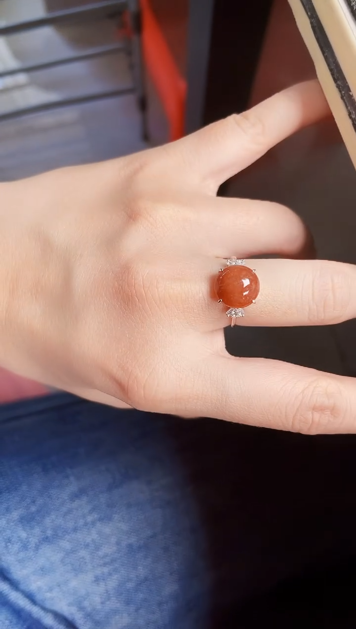 【闪购商品】翡翠戒指银S925镶嵌123124123