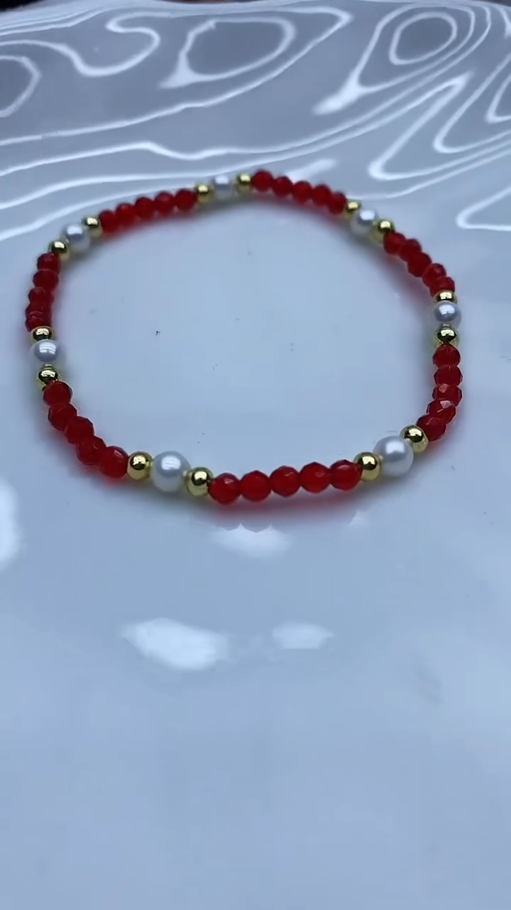 未镶嵌手链淡水珍珠多样性发其一