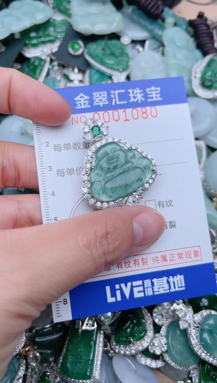 【闪购商品】翡翠颈饰未镶嵌1080.....