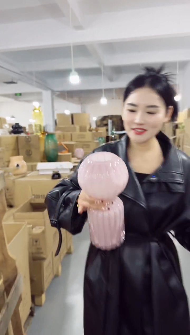 【闪购商品】无铅玻璃UU外贸仓-微瑕花瓶--C5P72