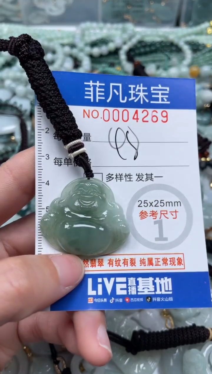 【闪购商品】翡翠颈饰未镶嵌00..4269