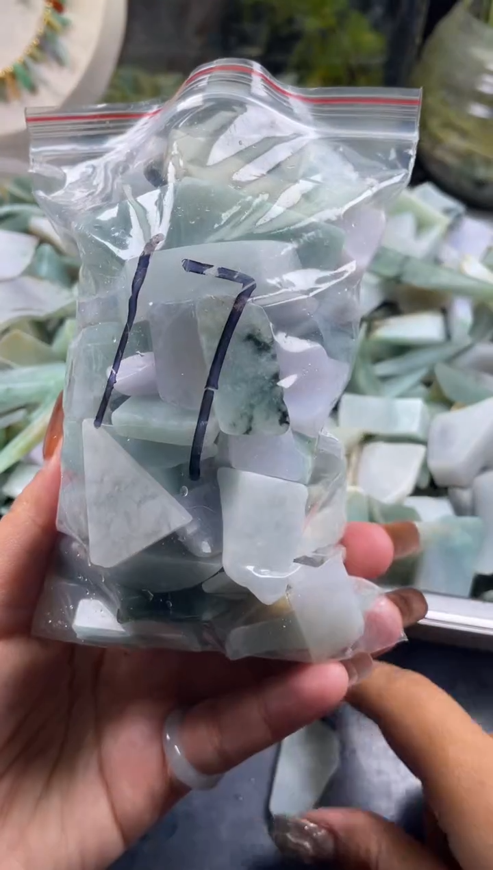 配石翡翠天然翡翠中号500克17