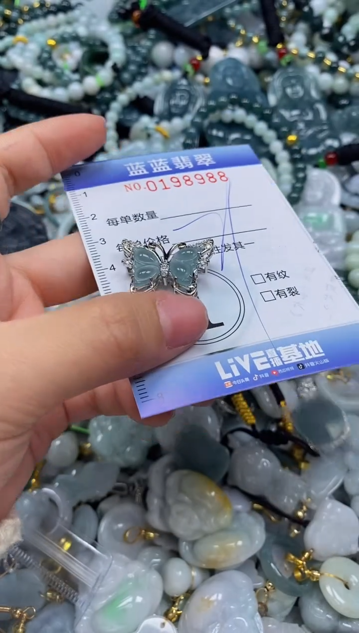 翡翠未镶嵌颈饰闪购0198988