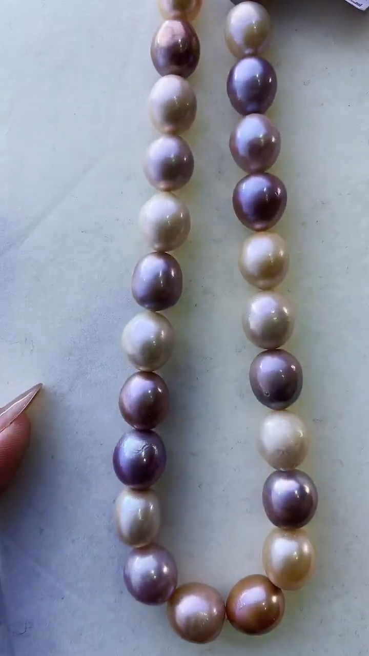 【闪购商品】淡水珍珠项链未镶嵌750定制  