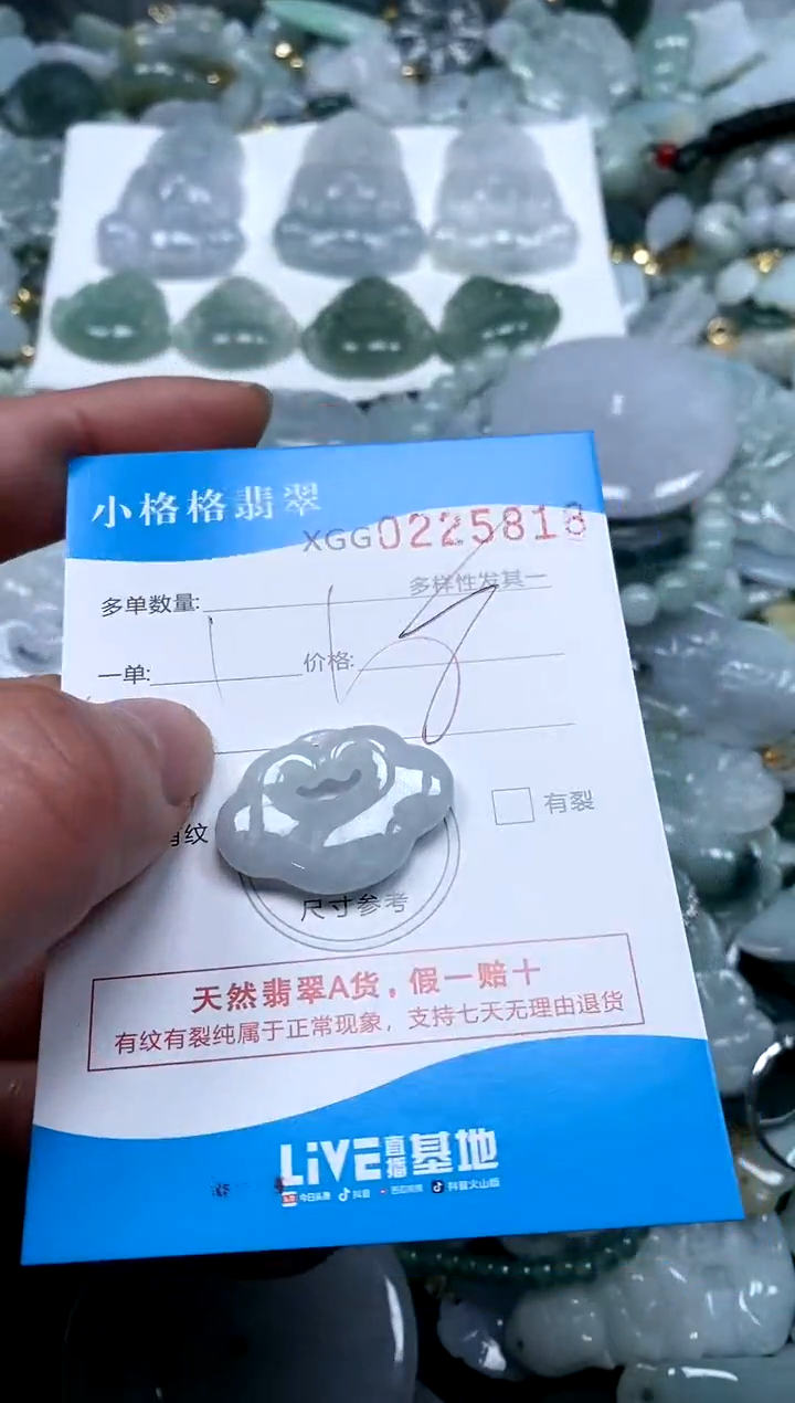 【闪购商品】翡翠颈饰未镶嵌闪购商品0225818