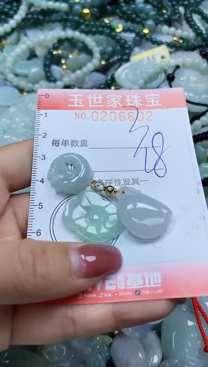 【闪购商品】翡翠颈饰未镶嵌闪购0206602