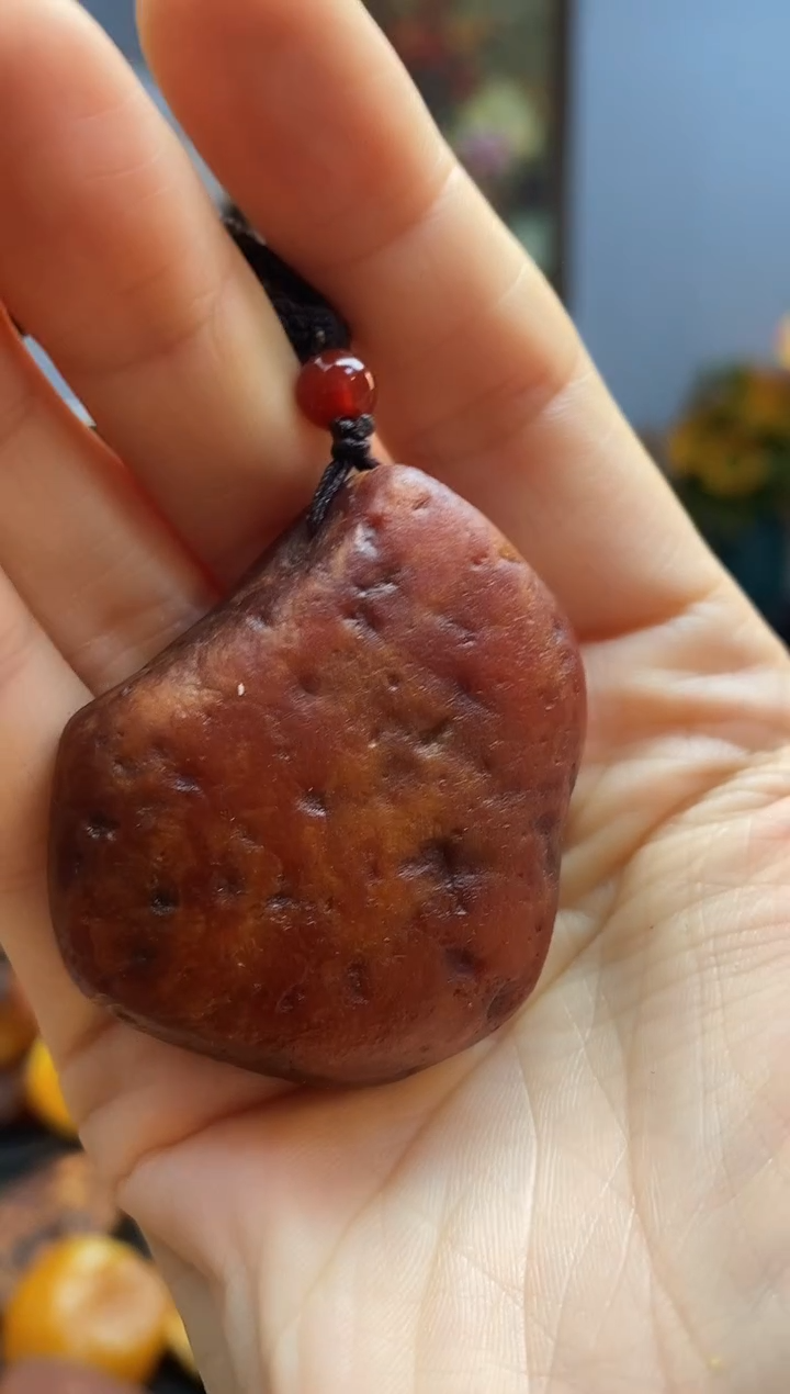 琥珀颈饰未镶嵌挂件