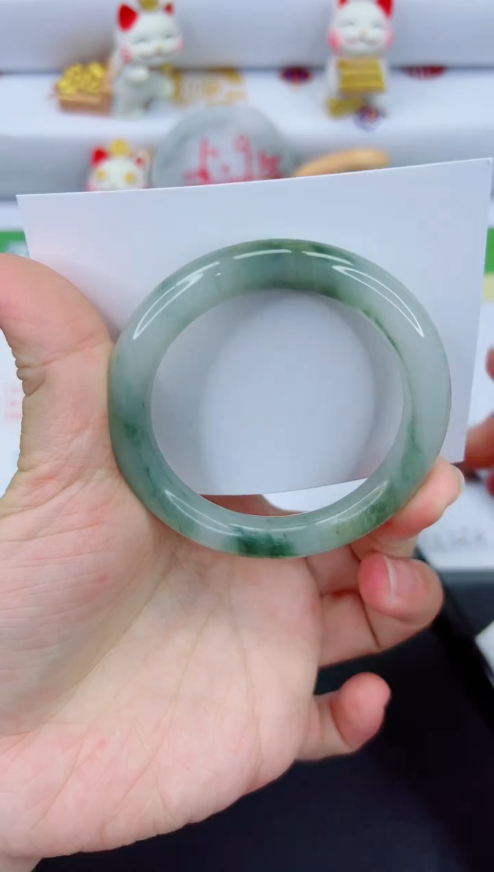 【闪购商品】石英质玉手镯未镶嵌1391-52.8