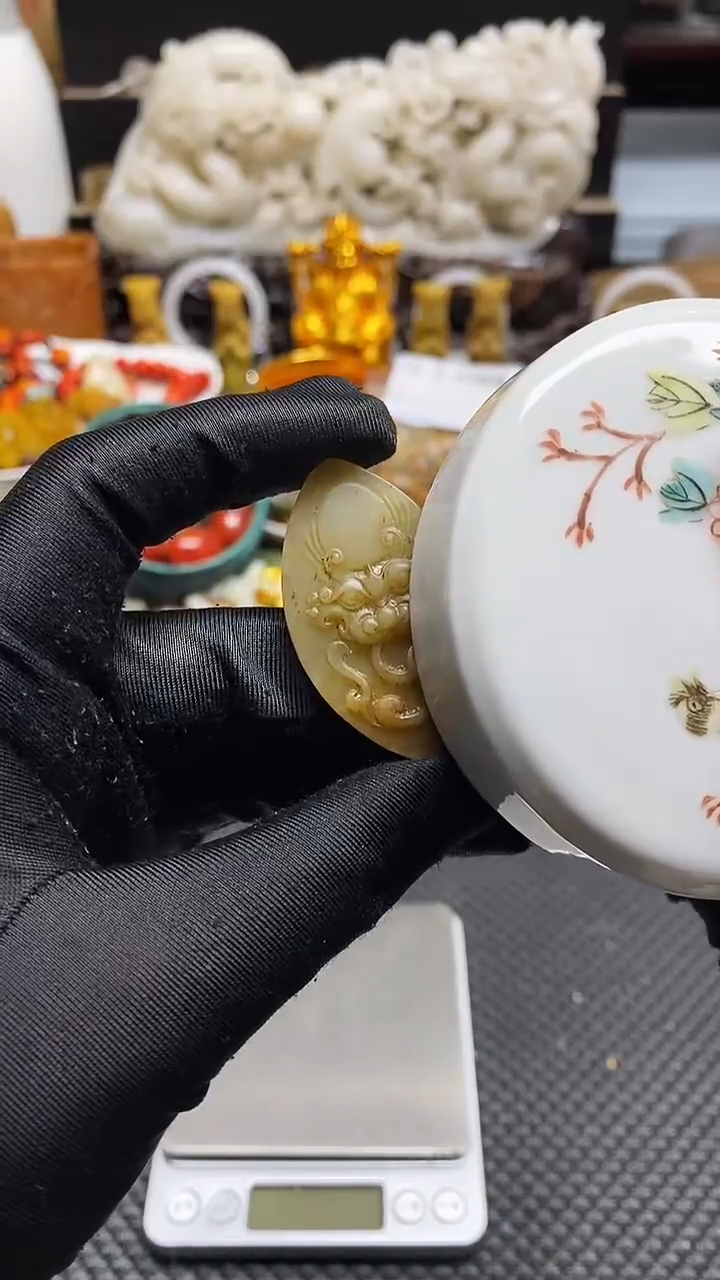 【闪购商品】瓷片瓷器瓷片 摆件1个