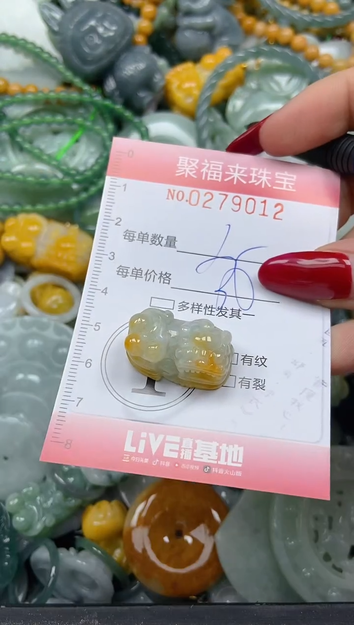 颈饰未镶嵌翡翠闪购0279012