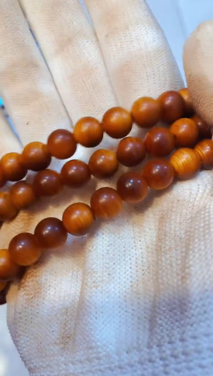 柏木（崖柏）圆0.8108单条太行崖柏陈化手把手串