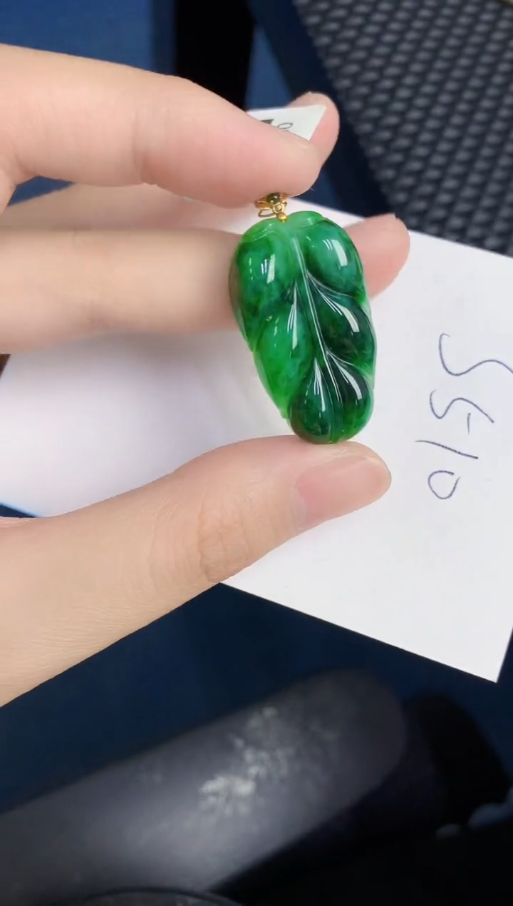 【闪购商品】翡翠颈饰18K金镶嵌000000000