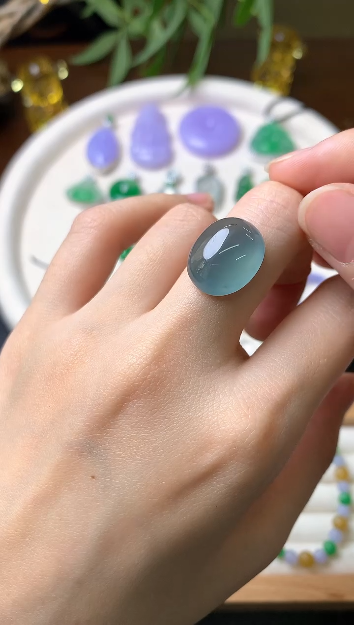 【闪购商品】定制翡翠未镶嵌裸石（镶嵌定制）