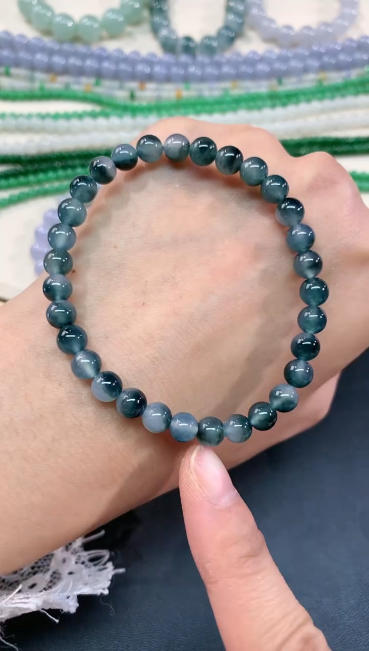 【闪购商品】翡翠手串未镶嵌A87|3980
