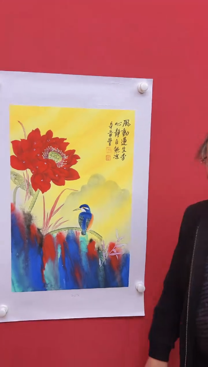 【闪购商品】国画田丰-花鸟/无框W