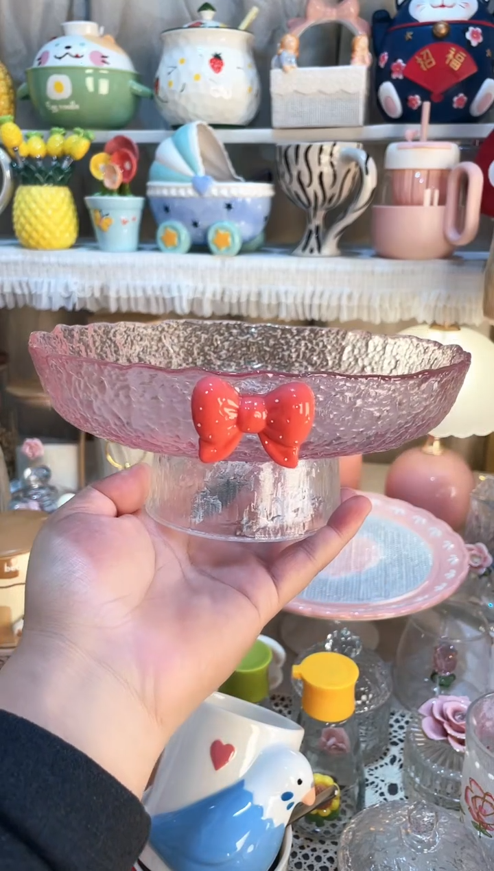 【闪购商品】瓷片水果盘 质量好发货快放心拍