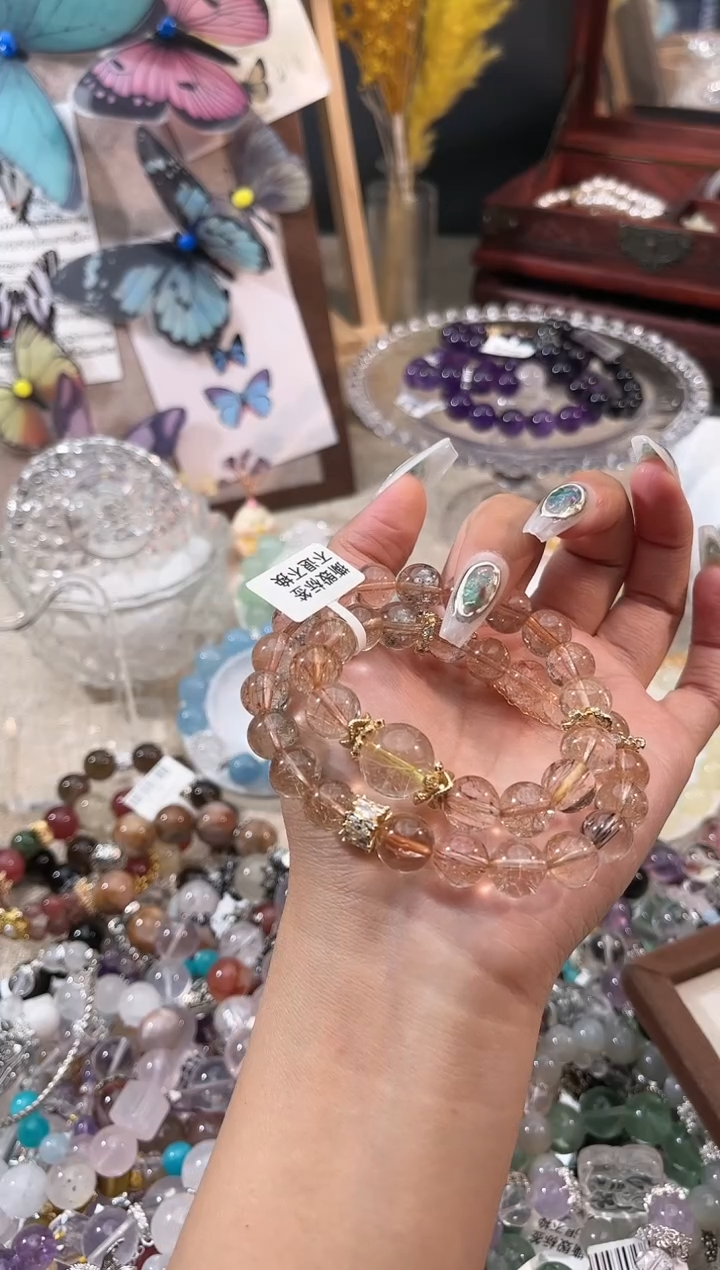 【闪购商品】水晶手链未镶嵌多样性发货颜色微差【要拍两单！！】