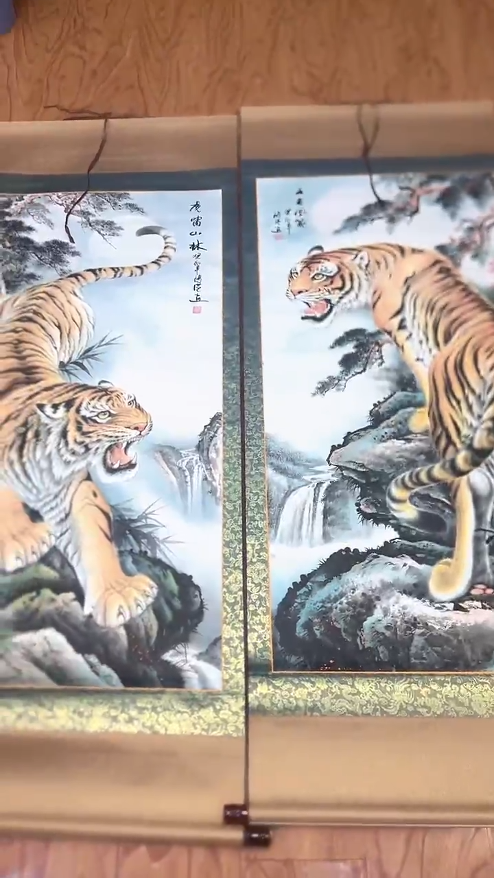 国画精品-卷轴-国画作品