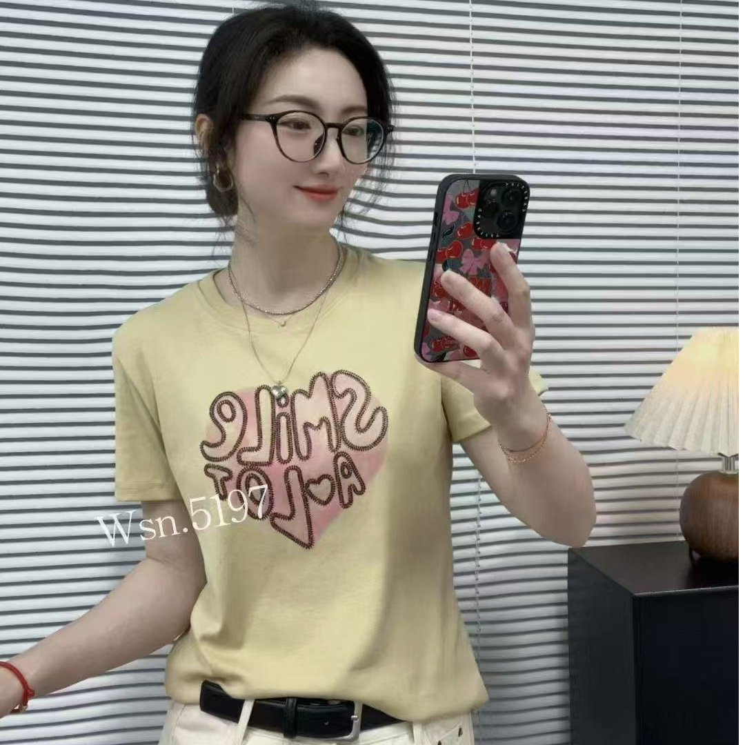 （爱心款）时尚微宽松显瘦T恤