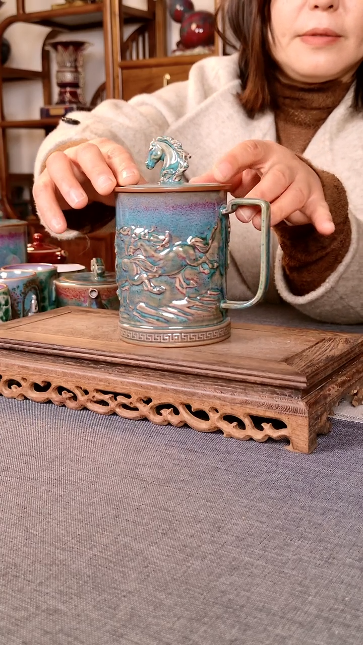 瓷片开疆杯 土魂钧瓷