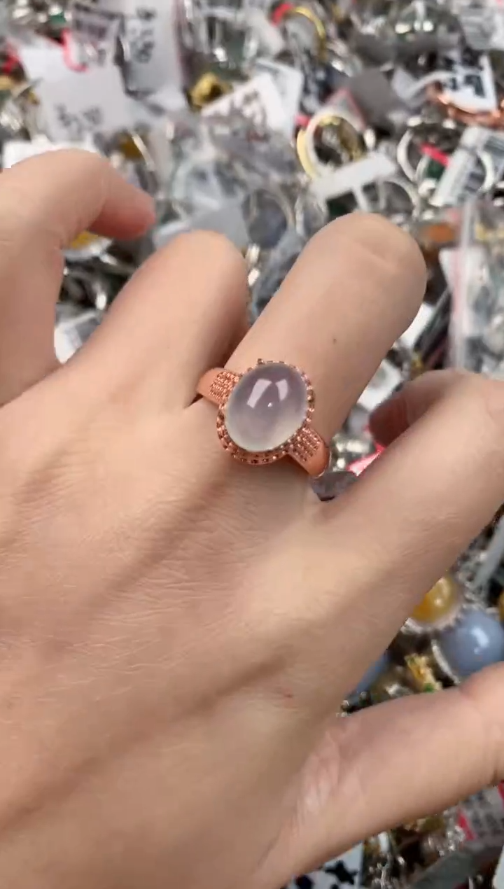 未镶嵌戒指翡翠555               4