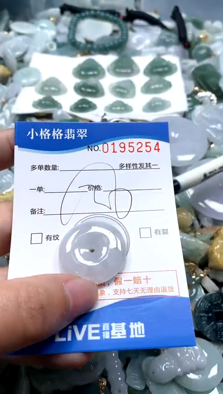 【闪购商品】翡翠颈饰未镶嵌闪购商品0195254