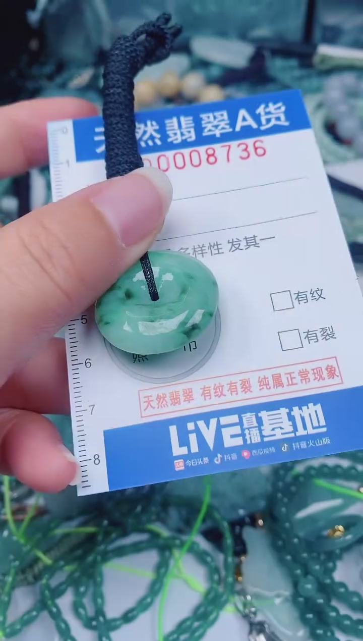 颈饰未镶嵌翡翠00008736