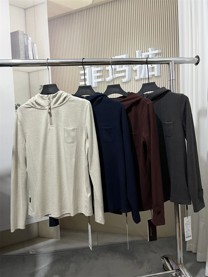 菲玛掂251276正品2025秋季新拉链帽衫休闲显瘦长袖时尚百搭上衣女