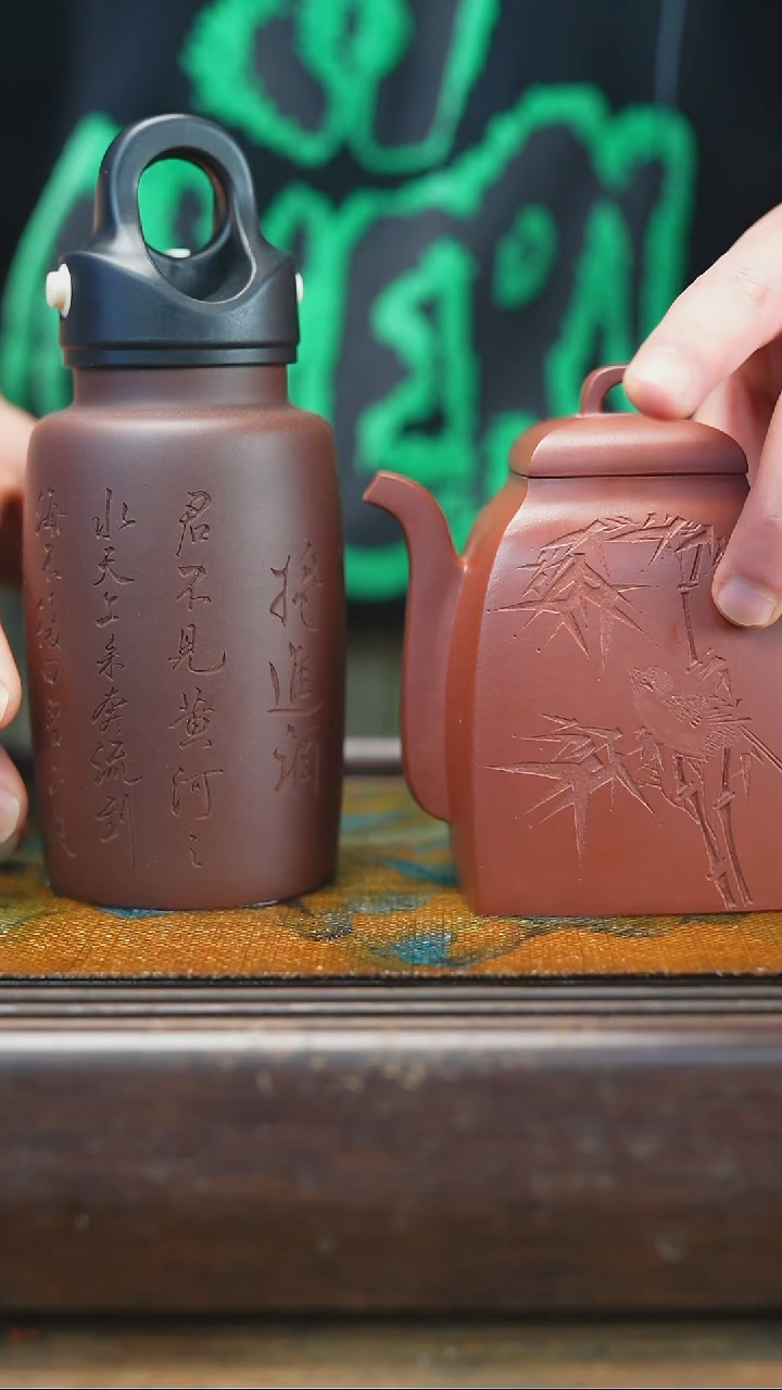 【闪购商品】紫砂茶杯2.8 紫砂壶 方器2