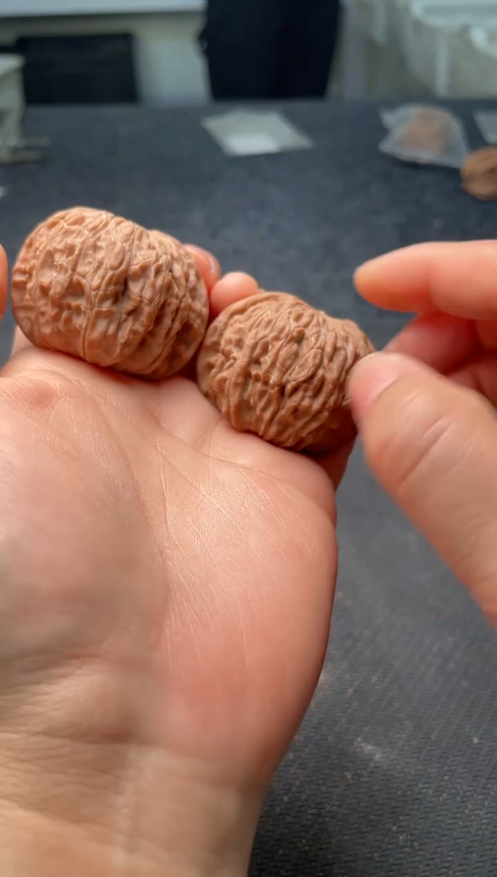 把件文玩核桃w169  磨盘 43尺