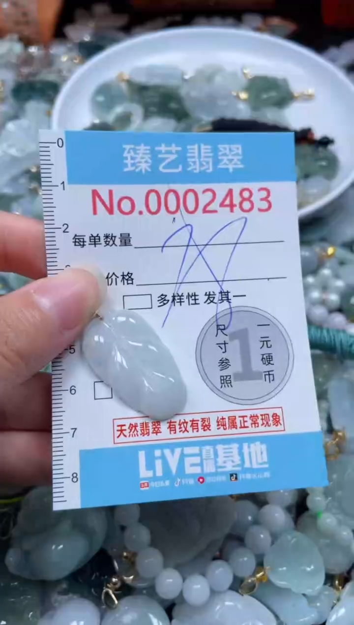 颈饰未镶嵌翡翠2483