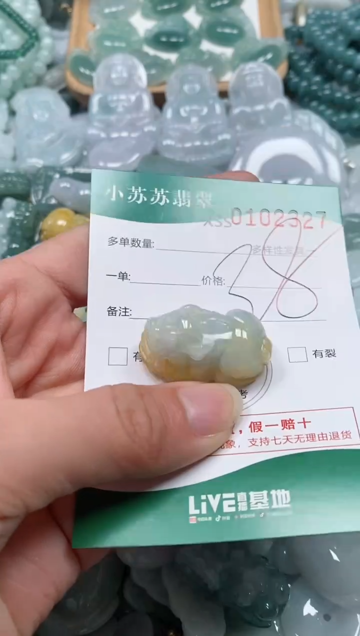 【闪购商品】翡翠颈饰未镶嵌闪购商品0102327