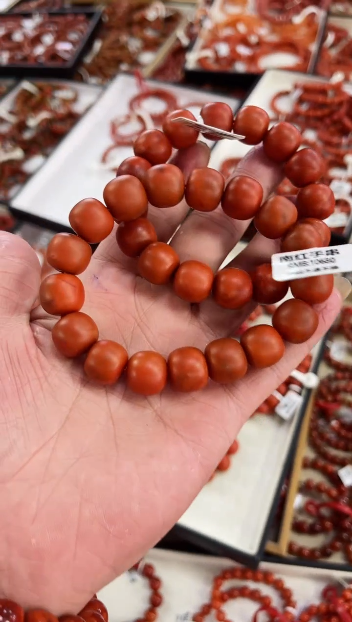 【闪购商品】南红玛瑙瓦西老型手串14+未镶嵌（多样式发其一）