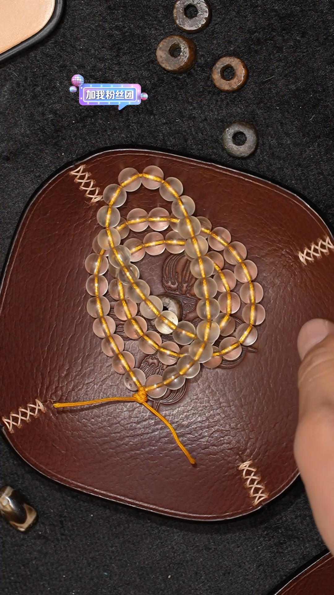 【闪购商品】冲赛康胡子哥，藏传念珠172