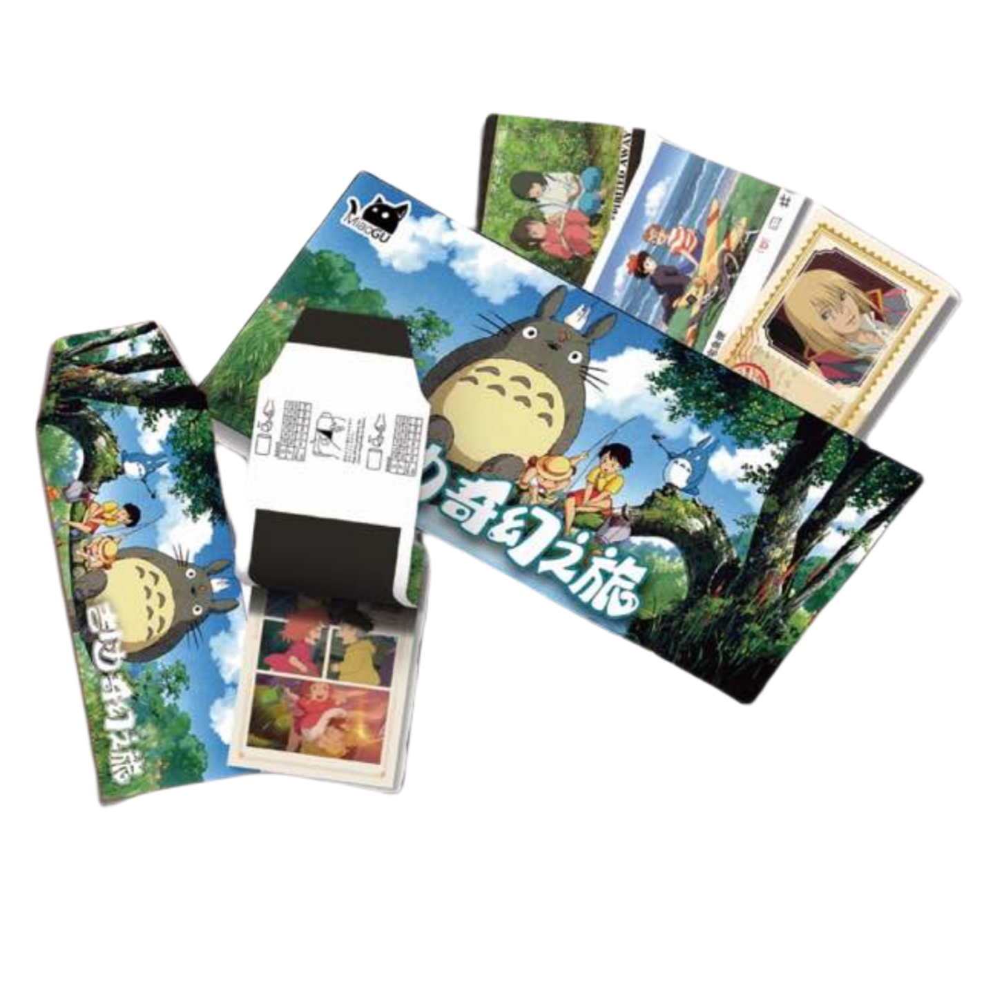 【新人浮浮】风风喵谷文创X吉卜力奇幻之旅宫崎骏拍立得撕撕乐