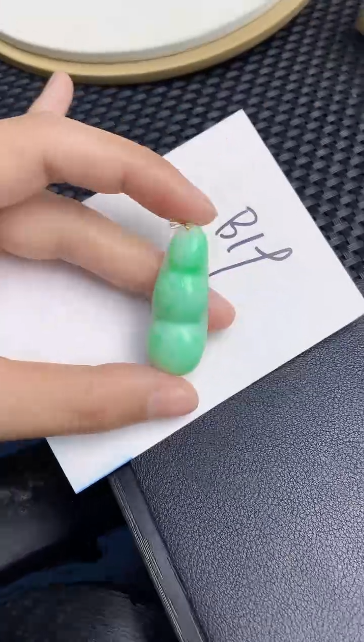 【闪购商品】翡翠颈饰18K金镶嵌000000000