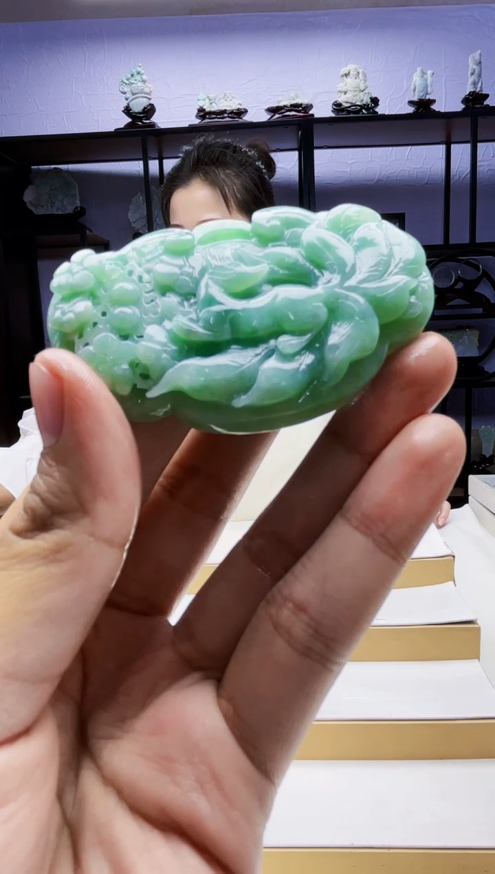 【闪购商品】定制翡翠未镶嵌毛货03060022