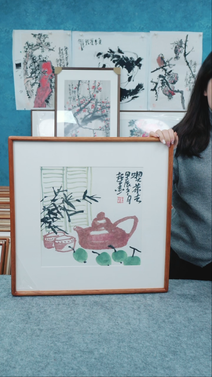 【闪购商品】国画50*50郑志超老师花鸟