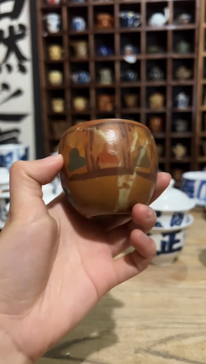 【闪购商品】观云听雨原创手绘茶具