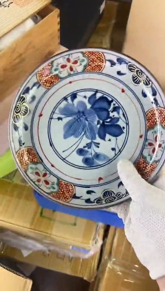 【闪购商品】中古回流瓷器好看，谨慎参拍