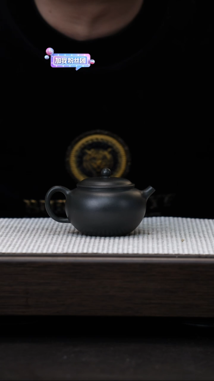 【闪购商品】紫砂茶壶原矿紫砂壶君子兰一弯嘴110cc
