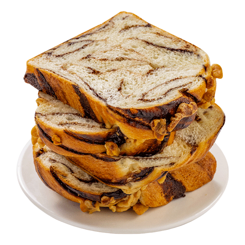 巧克力枫糖核桃吐司260g（4片）