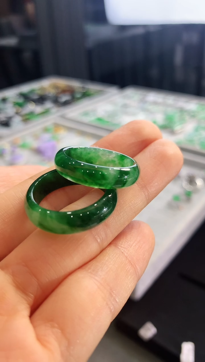 【闪购商品】翡翠戒指未镶嵌戒指18（多样性发货发一个）