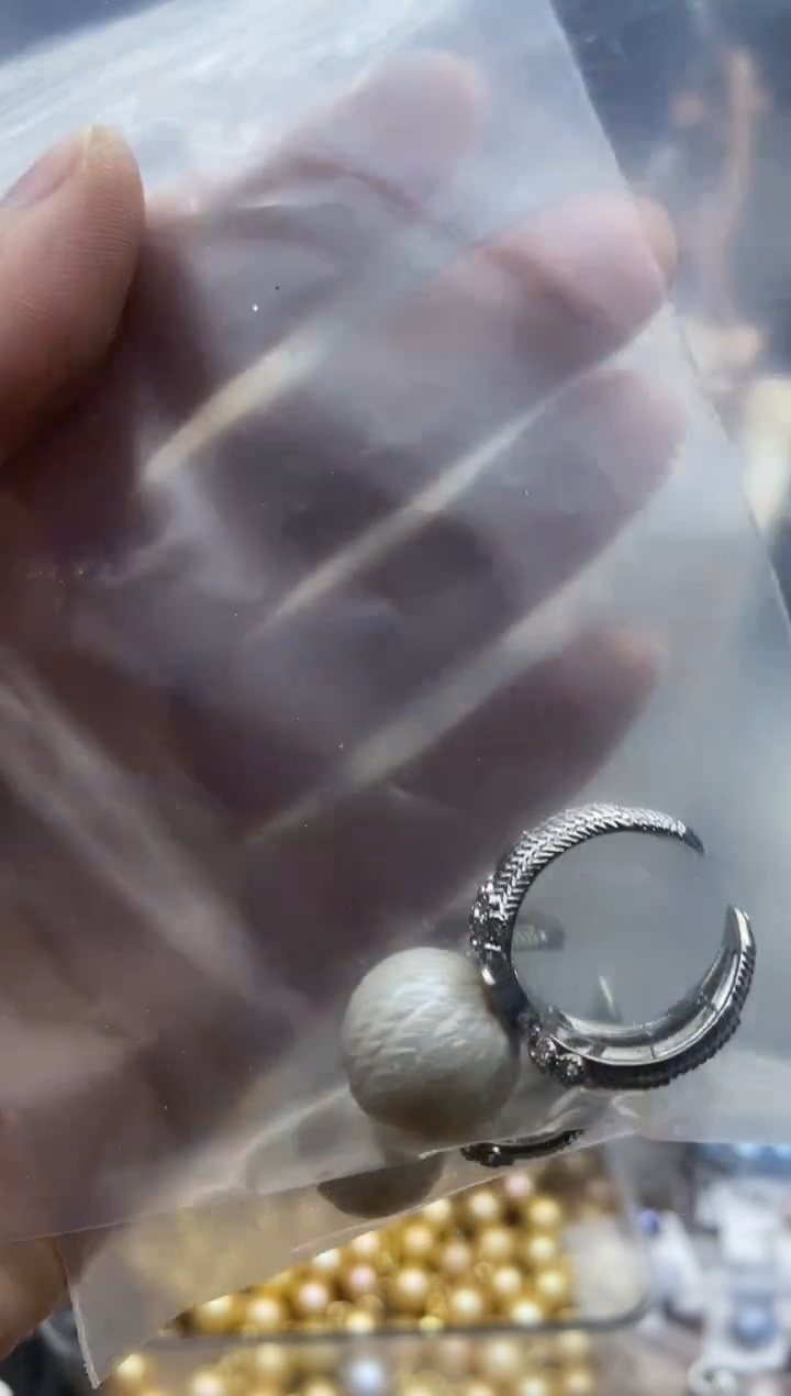 未镶嵌原创设计淡水珍珠1