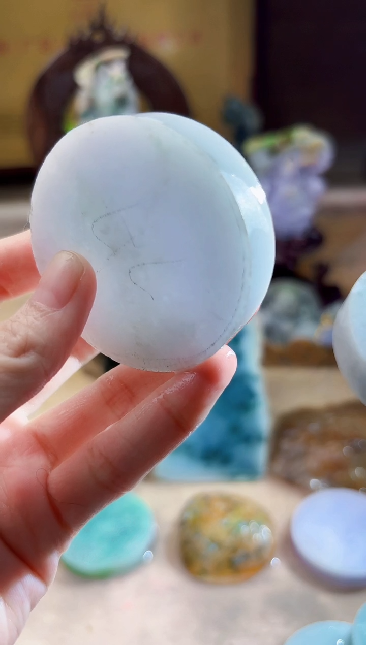 翡翠挂件未镶嵌A货柠优347随机发