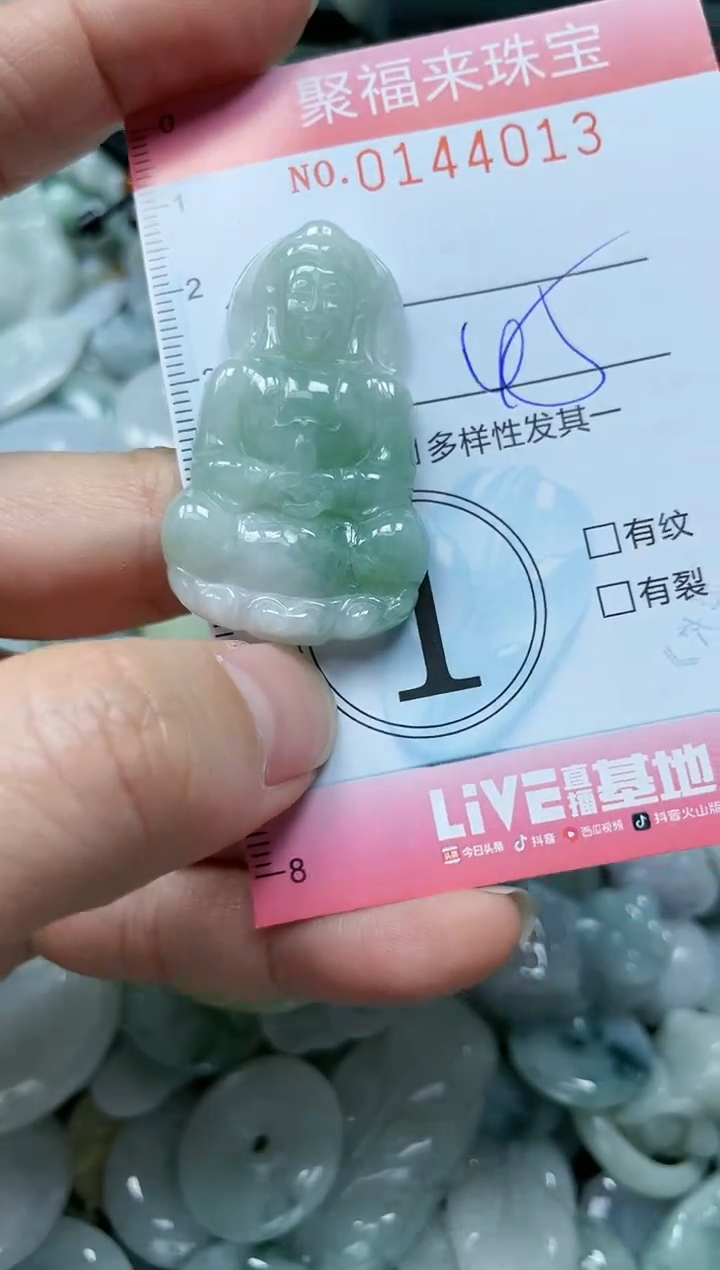 【闪购商品】翡翠未镶嵌颈饰闪购0144013