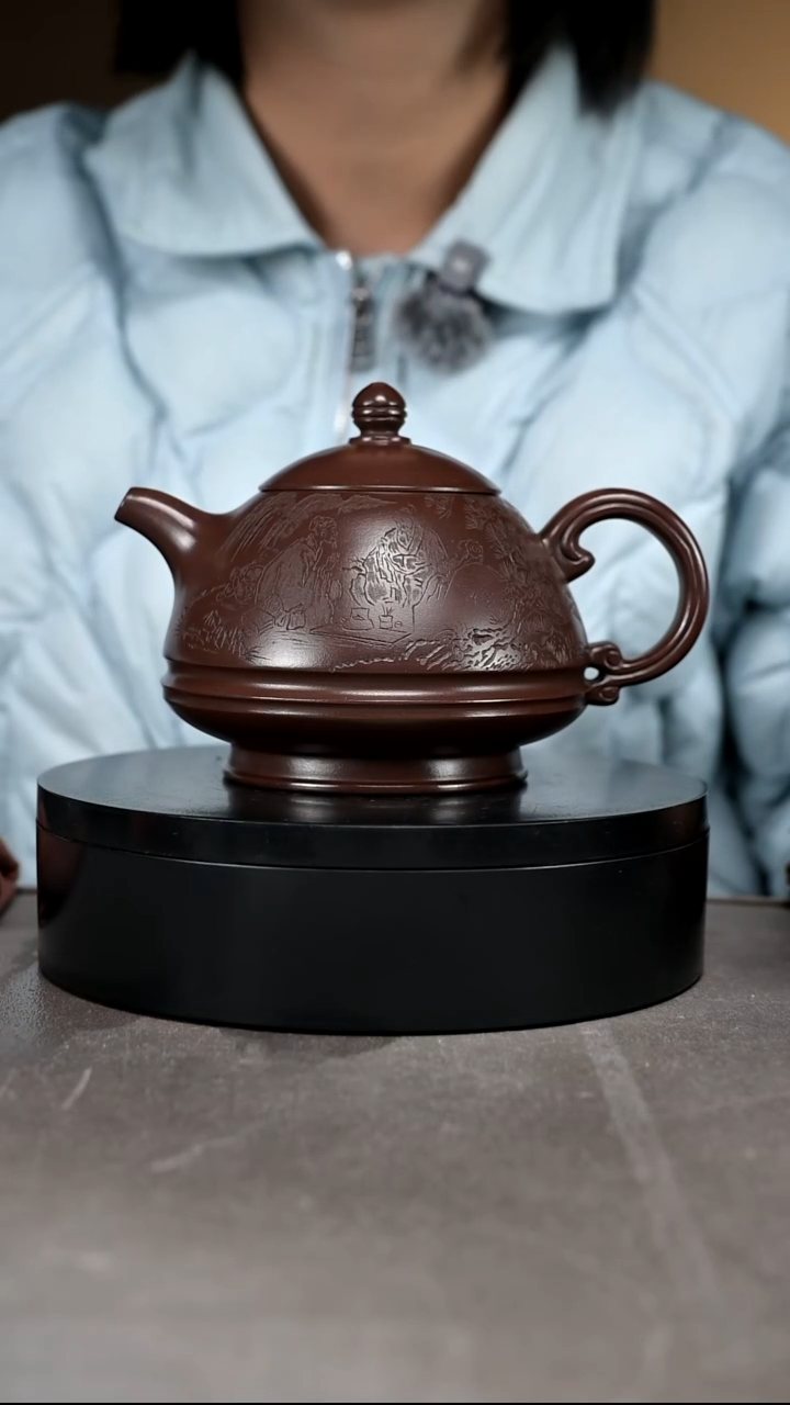茶壶紫砂  容量500cc