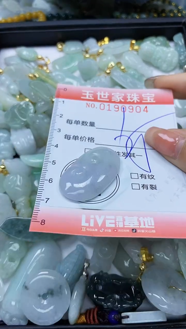 【闪购商品】翡翠颈饰未镶嵌闪购0190904