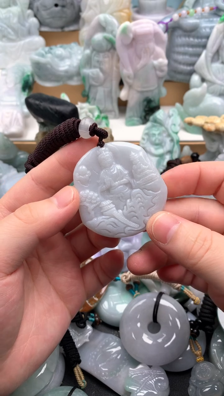 吊坠(不含链)未镶嵌翡翠1