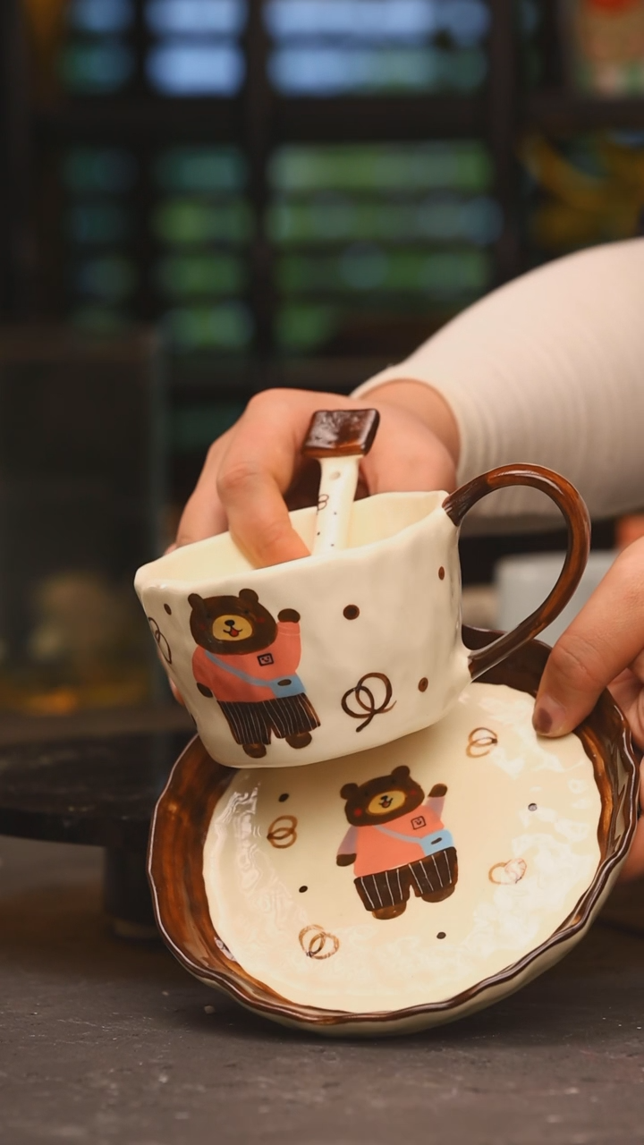 【闪购商品】摆件设计师陶瓷创意手作陶瓷景德镇